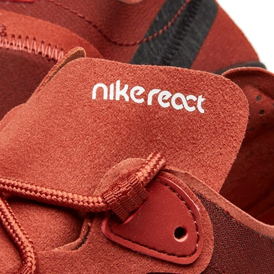 Shop Nike React Element 55 In Burgundy