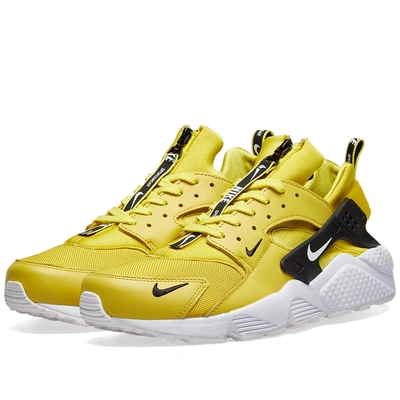 Nike Air Huarache Run Premium Zip In Yellow | ModeSens