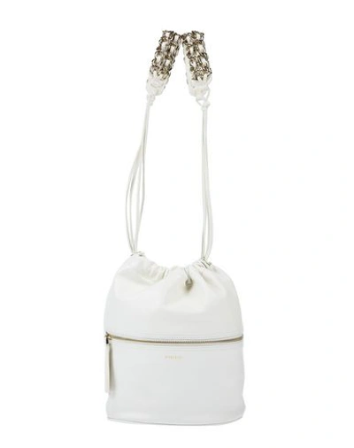 Shop Pinko Handbags In White