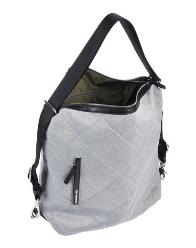 Shop Mandarina Duck Handbag In Light Grey