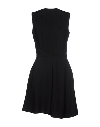 Shop Victoria Beckham Short Dress In Black