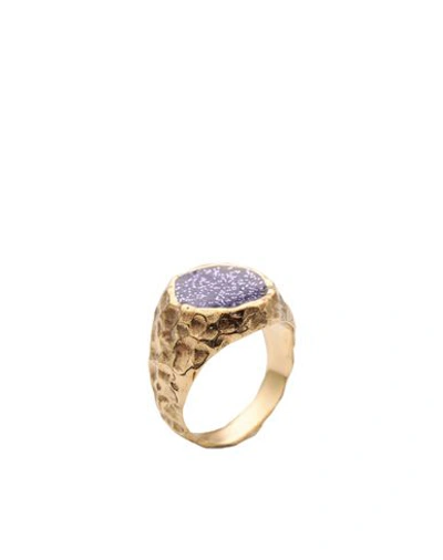 Shop Voodoo Jewels Ring In Purple