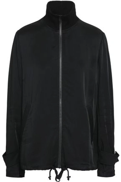 Shop A.l.c . Woman Monico Bead-embellished Sateen Jacket Black