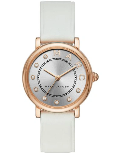 Shop Marc Jacobs Wrist Watch In Silver