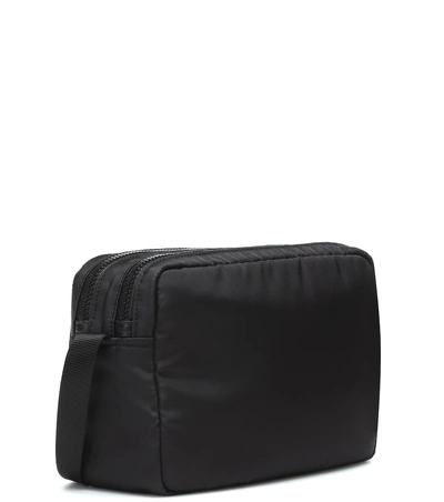Shop Prada Nylon Shoulder Bag In Black