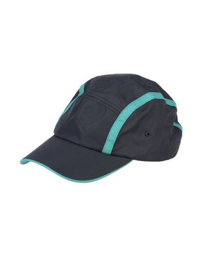 Shop Overhead Hats In Dark Blue