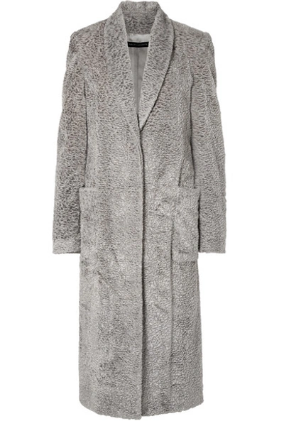 Shop Sally Lapointe Faux Fur Coat