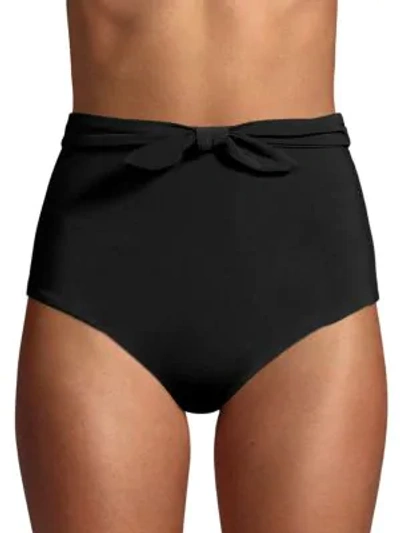 Shop Mara Hoffman Jay Bikini Bottom In Black