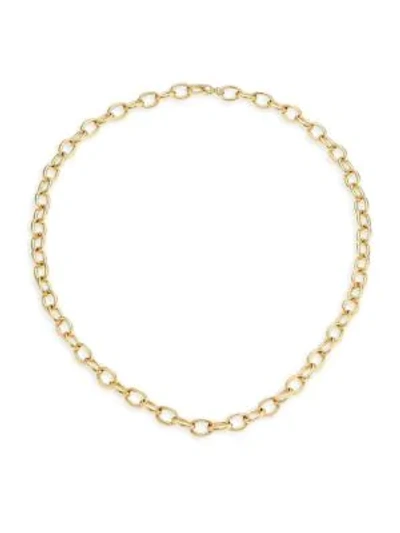Shop Roberto Coin Princess Charms 18k Gold Chain Necklace