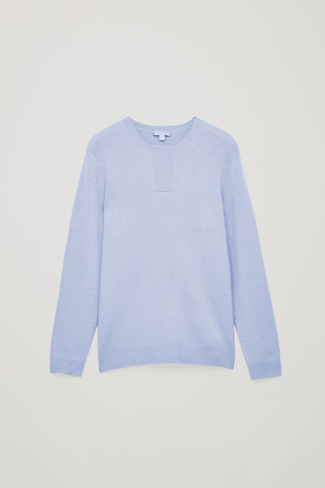 Cos Stitch-detailed Cashmere Jumper In Blue | ModeSens