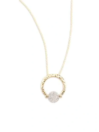 Shop Phillips House Affair Diamond & 14k Yellow Gold Mini Infinity Revolution Ring & Necklace
