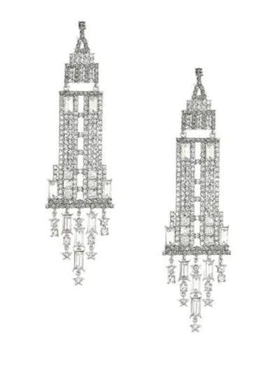 Empire State Chandelier Earrings In Neutral Multi