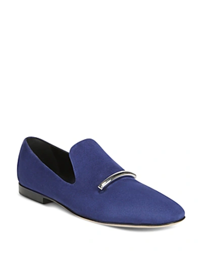 Shop Via Spiga Women's Tallis Almond Toe Loafers In Pop Blue