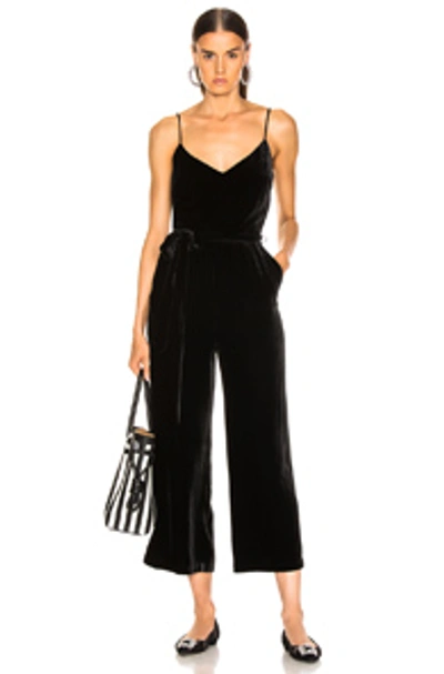 Shop L Agence Jaelyn Camisole Jumpsuit In Black