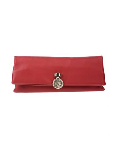 Shop Bulgari Handbags In Red