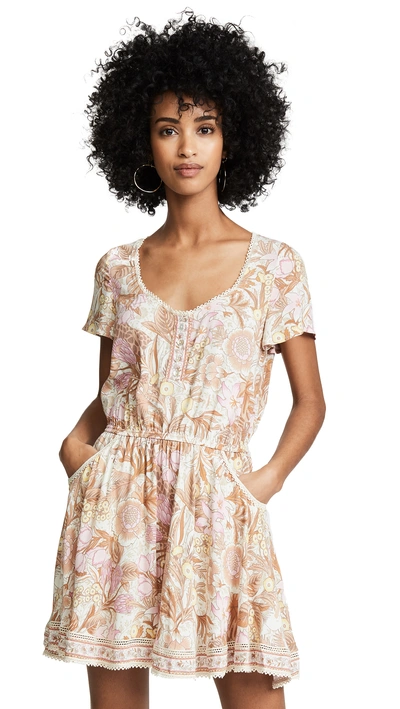 Shop Spell And The Gypsy Collective Jungle Mini Dress In Cream