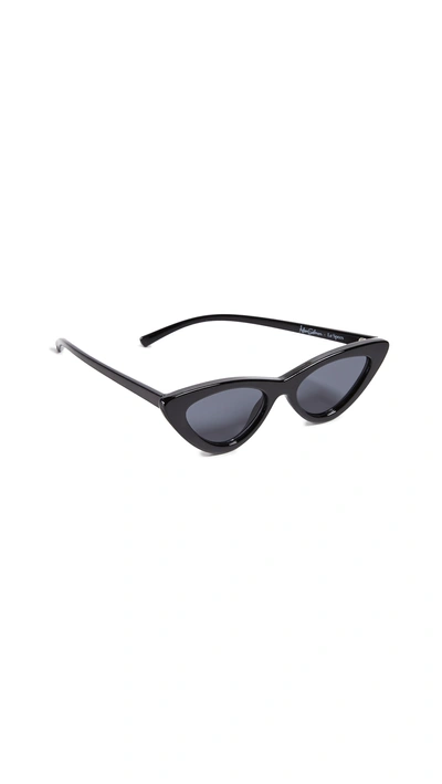 Shop Adam Selman Last Sunglasses In Black