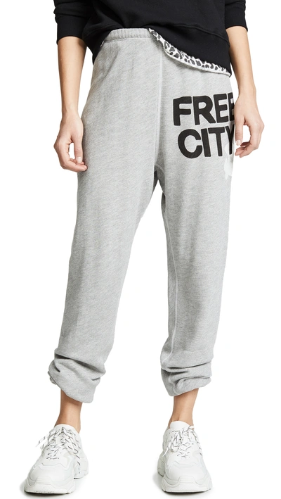 Shop Freecity Sweatpants In Heather Yumm