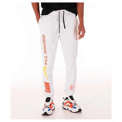 Nike Men's Sportswear Microbranding Jogger Pants, White | ModeSens