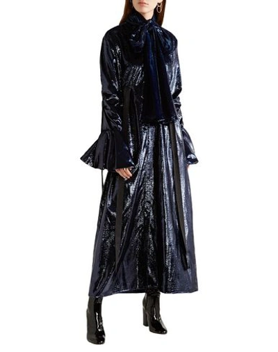 Shop Ellery Midi Dress In Dark Blue