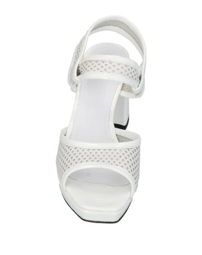 Shop Amélie Pichard Sandals In White