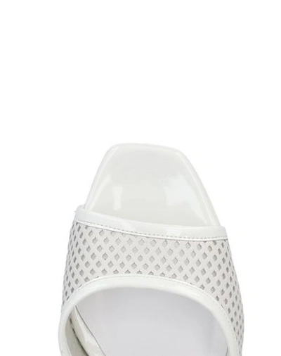 Shop Amélie Pichard Sandals In White