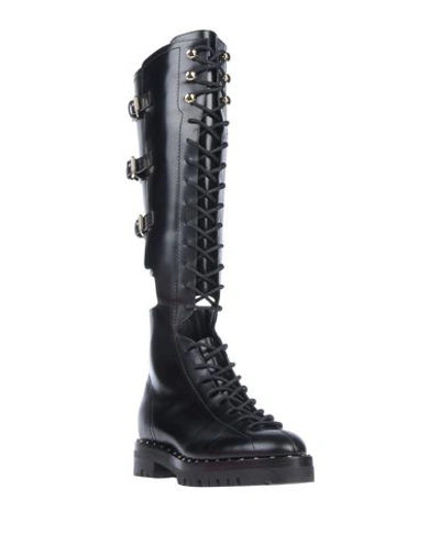 Shop Valentino Knee Boots In Black