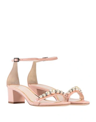 Shop Lanvin Sandals In Pink