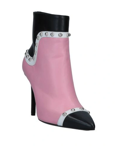 Shop Dsquared2 Ankle Boots In Pink