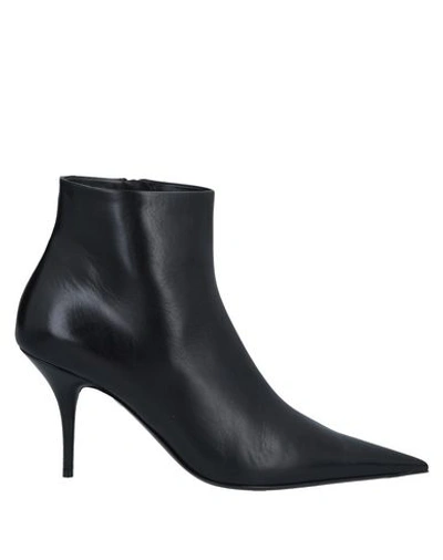 Shop Balenciaga Ankle Boot In Black