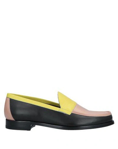 Shop Pierre Hardy Loafers In Pale Pink