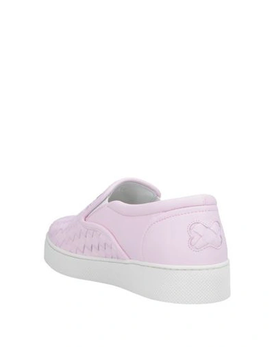 Shop Bottega Veneta Sneakers In Pink