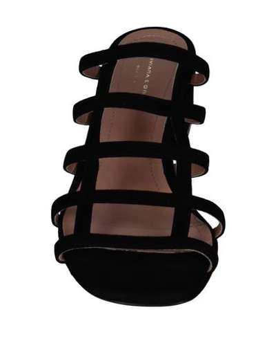 Shop Liviana Conti Sandals In Black