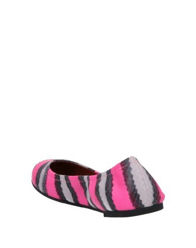 Shop Marc By Marc Jacobs Ballet Flats In Fuchsia