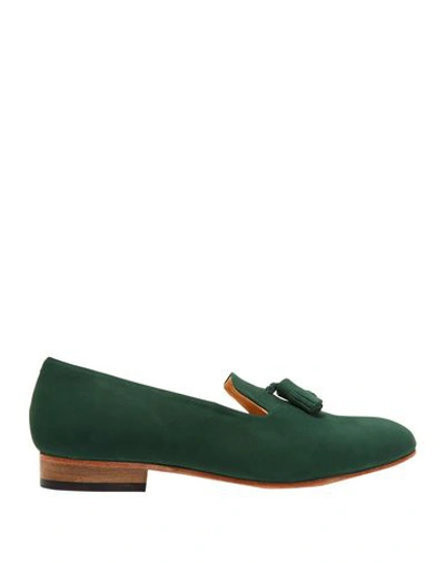Shop Dieppa Restrepo Loafers In Green