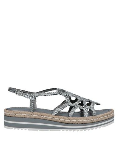 Shop Pons Quintana Sandals In Silver