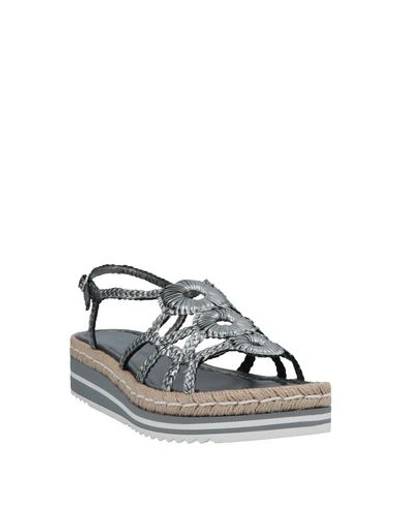 Shop Pons Quintana Sandals In Silver