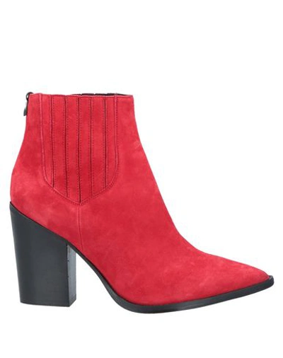 Shop Htc Ankle Boot In Red