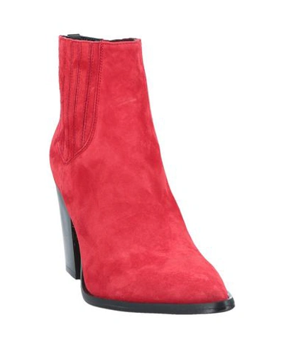 Shop Htc Ankle Boot In Red