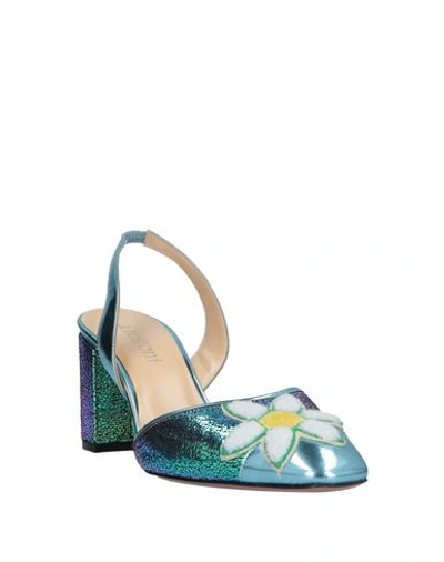 Shop A.testoni Pump In Azure