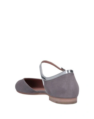 Shop Antonio Barbato Ballet Flats In Grey