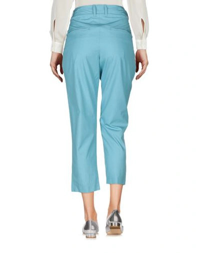 Shop Jil Sander 3/4-length Shorts In Sky Blue