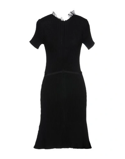 Shop Giambattista Valli Knee-length Dresses In Black