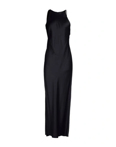 Shop Khaite Long Dresses In Black