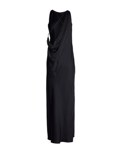 Shop Khaite Long Dresses In Black