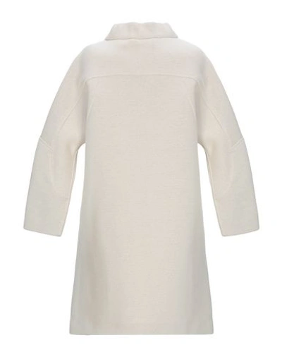 Shop Marni Short Dress In Ivory