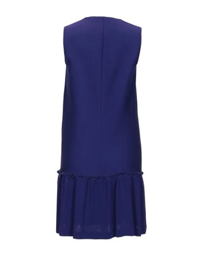 Shop Cacharel Short Dress In Purple