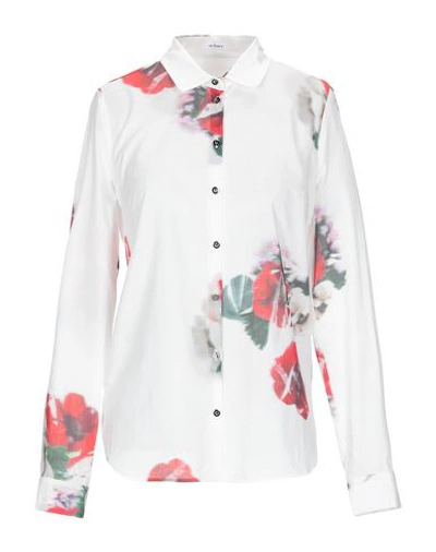 Shop Cacharel Floral Shirts & Blouses In White