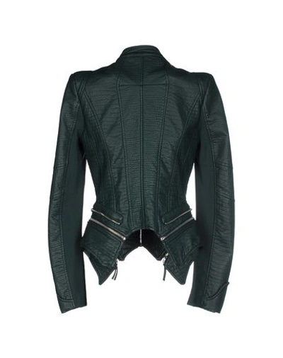 Shop Forever Unique Jackets In Green