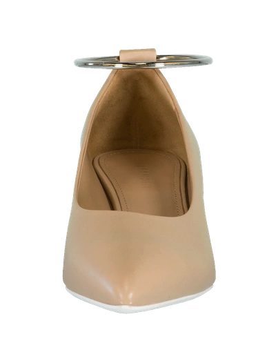 Shop Jil Sander Alima Pump In Crema